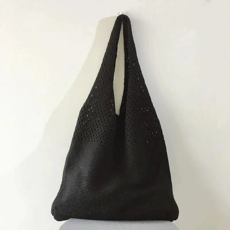 Simple Retro Hollow Crochet Bag