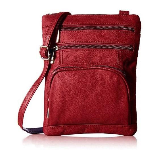 XL Super Soft Leather Crossbody Bag