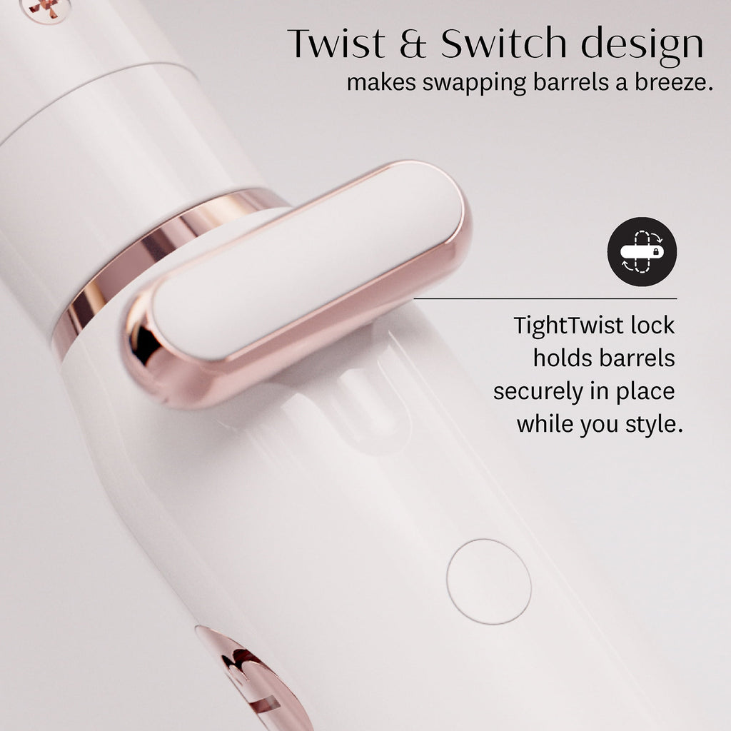 T3 Switch Kit Curl Trio Styling Iron with 3 Interchangeable Barrels