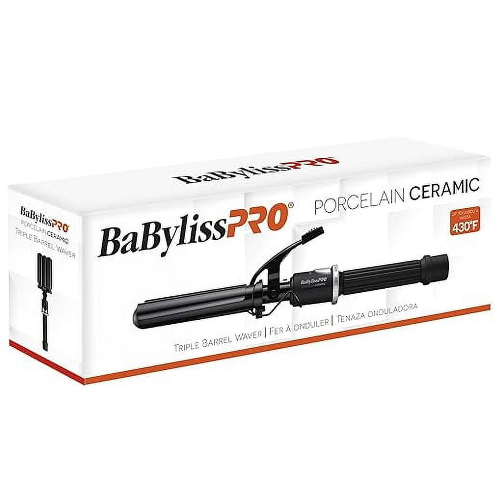 BaBylissPRO Porcelain Ceramic Triple Barrel Waver