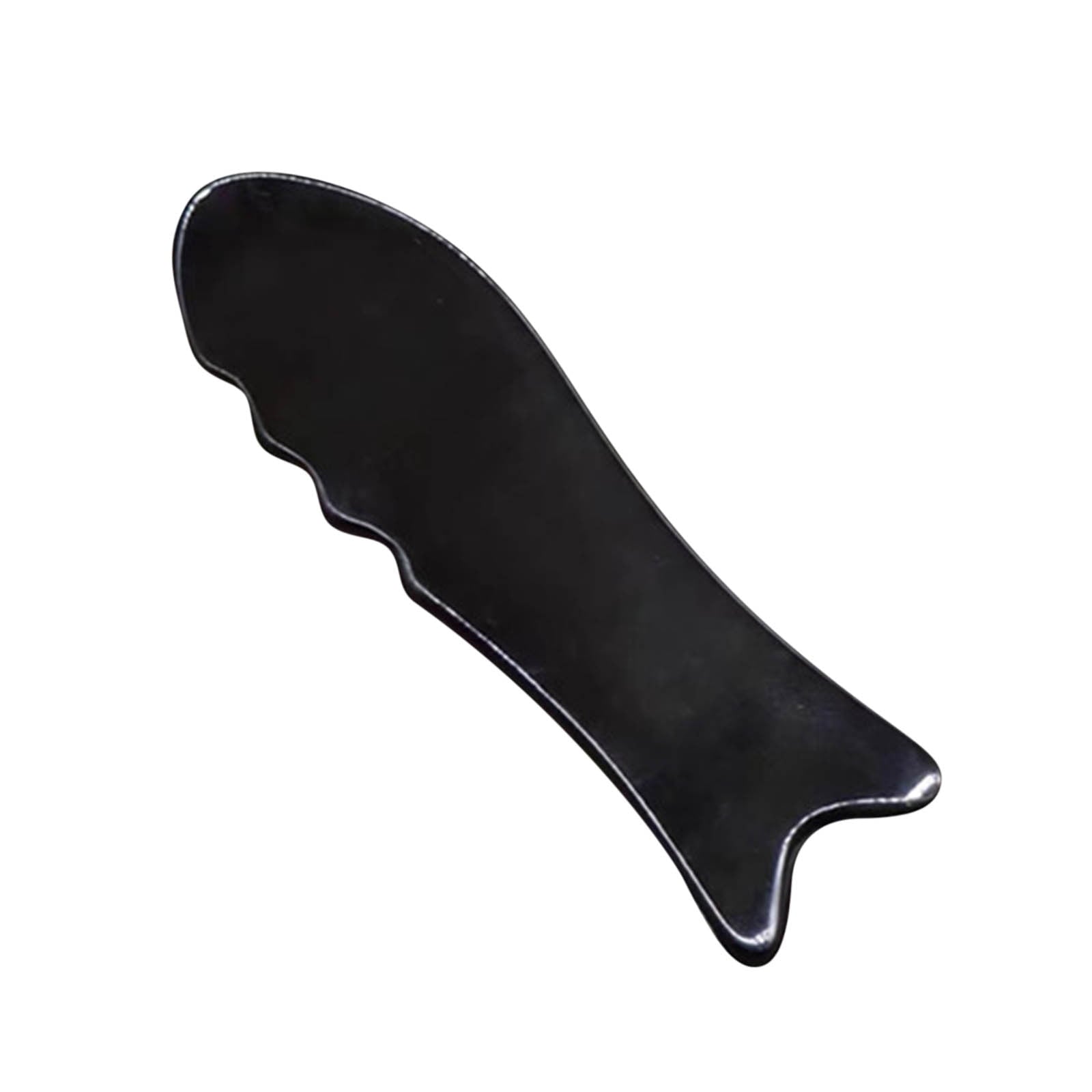 Beauty Makeup Under $5 Guasha Facial Tools Black Horn Guasha Comb Guasha Tool For Face Body Guasha Black One Size Rucky WY