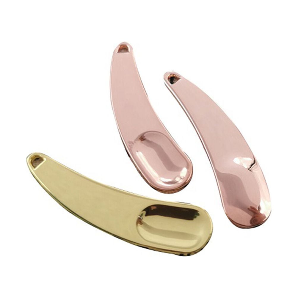 Pretyzoom 2pcs Skin Care Stick Makeup Tool Zinc Alloy Mixing Tool for Women Home Salon