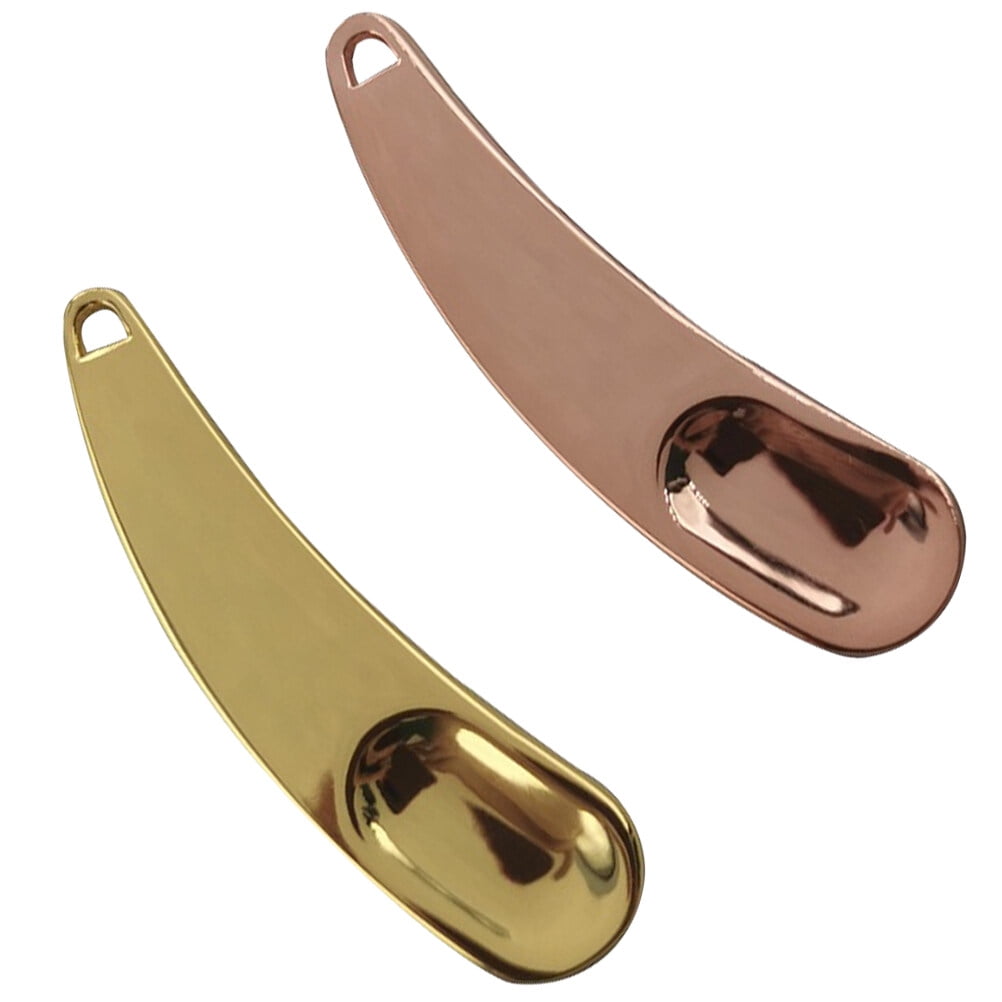 Pretyzoom 2pcs Skin Care Stick Makeup Tool Zinc Alloy Mixing Tool for Women Home Salon