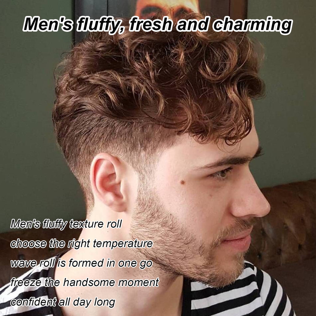 Yunnyp Professional Small Hair Curling Wand, 9mm Small Barrel Curling Iron for Short & Long Hair, Wool Hair Curler Ceramic Small Wand with Adjustable Temperature Setting，Pink