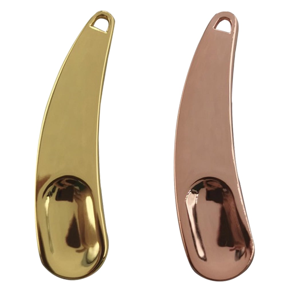 Pretyzoom 2pcs Skin Care Stick Makeup Tool Zinc Alloy Mixing Tool for Women Home Salon