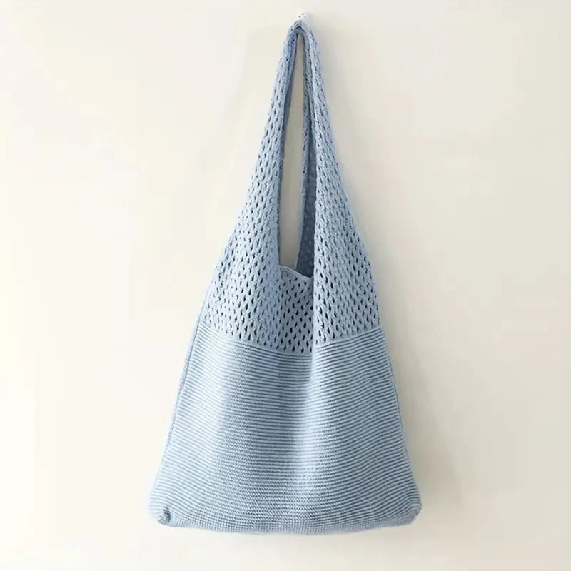 Simple Retro Hollow Crochet Bag